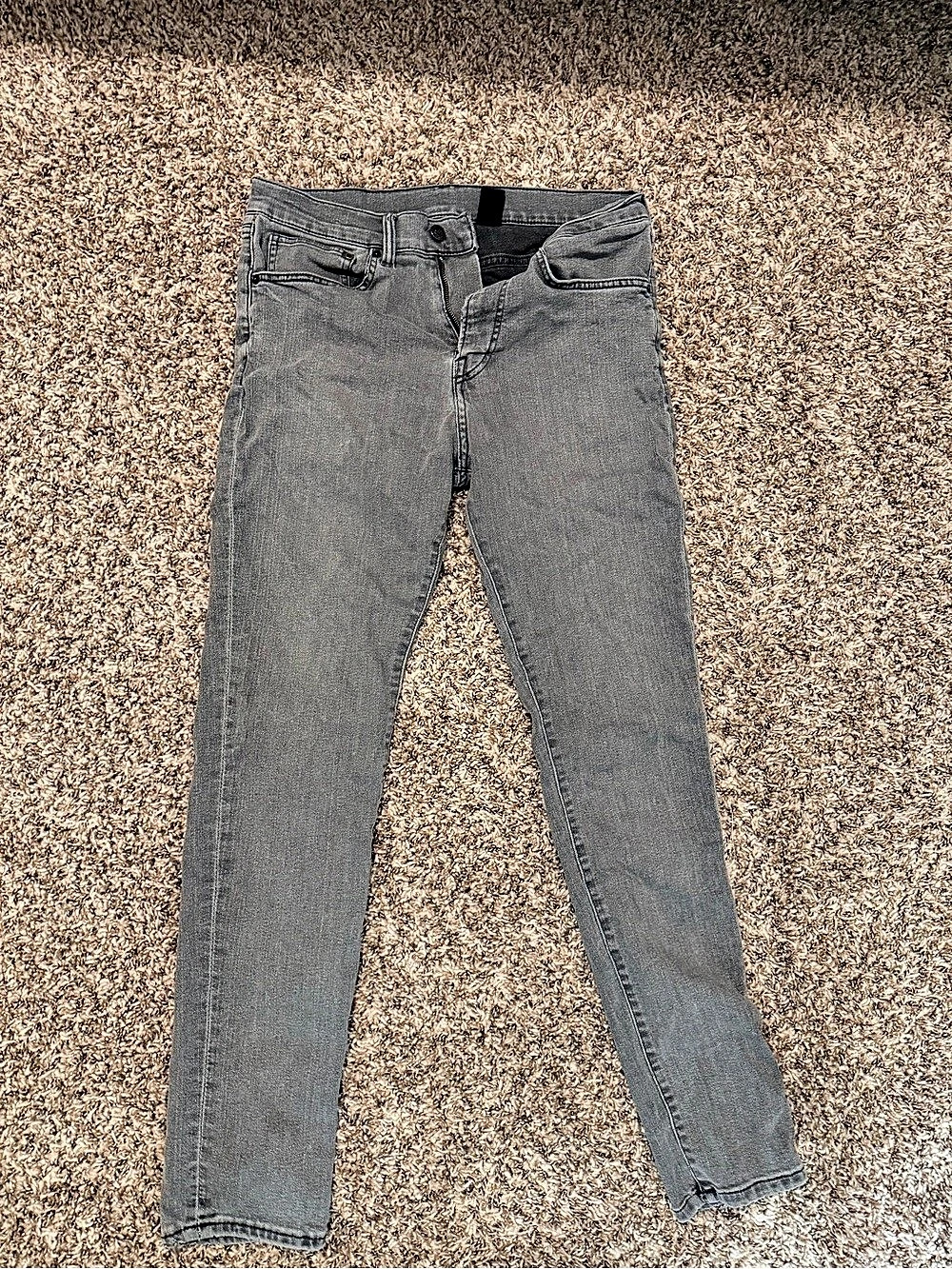 Men's H & M Skinny Jeans  in Gray Waist 32